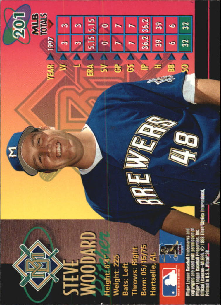 1998 Metal Universe Baseball "Main Set" Cards - Picture 401 of 441