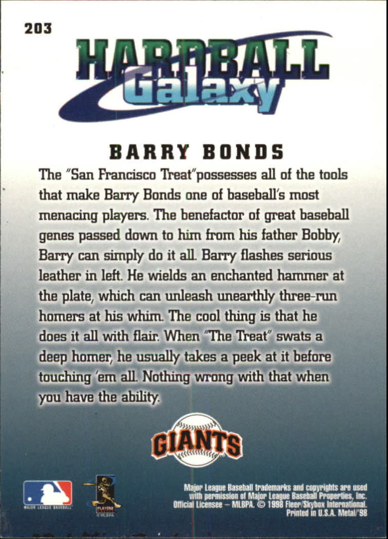 1998 Metal Universe Baseball "Main Set" Cards - Picture 405 of 441