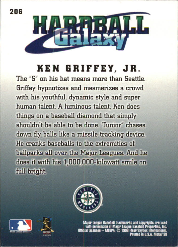 1998 Metal Universe Baseball "Main Set" Cards - Picture 411 of 441