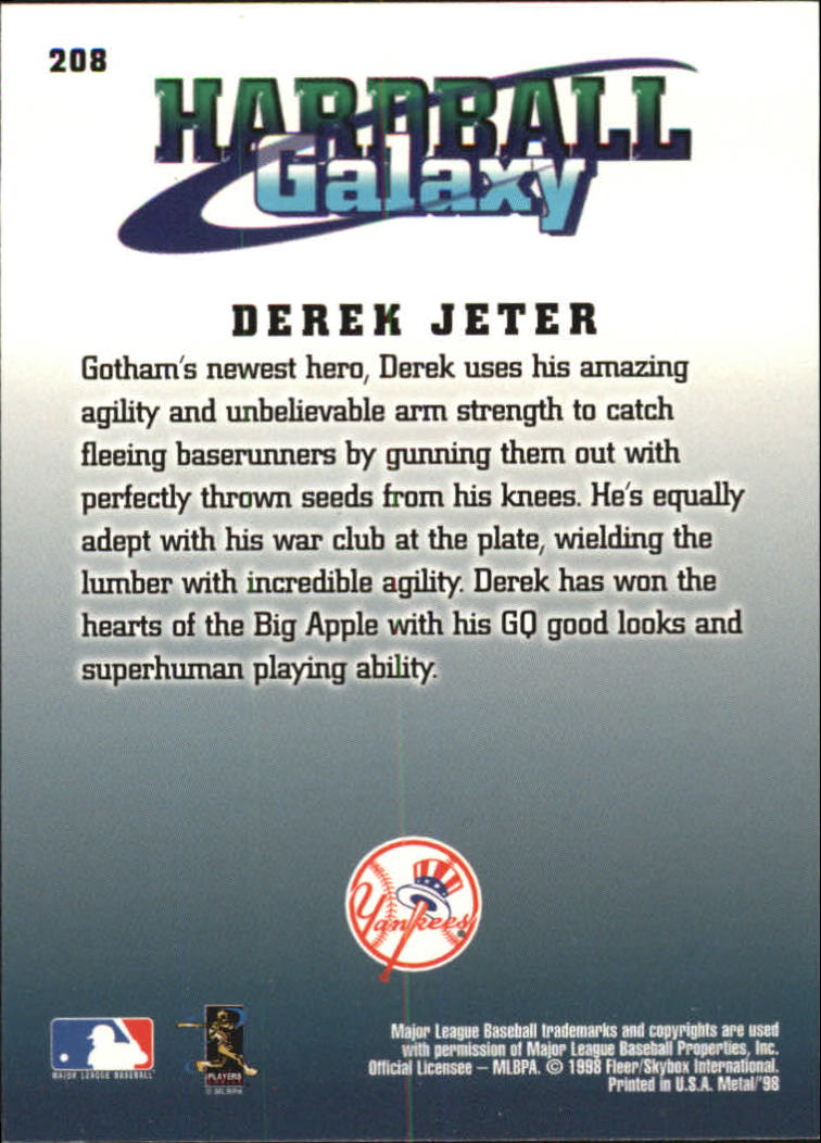 1998 Metal Universe Baseball "Main Set" Cards - Picture 415 of 441