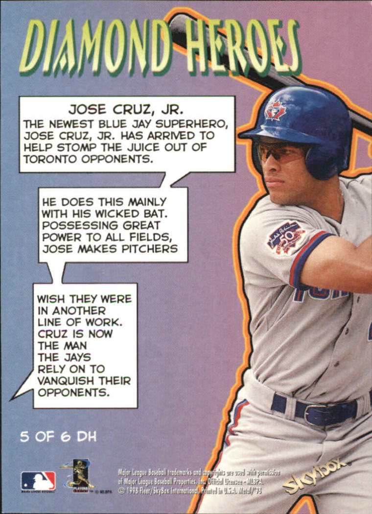 1998 Metal Universe Baseball "Insert" Cards - Picture 7 of 37