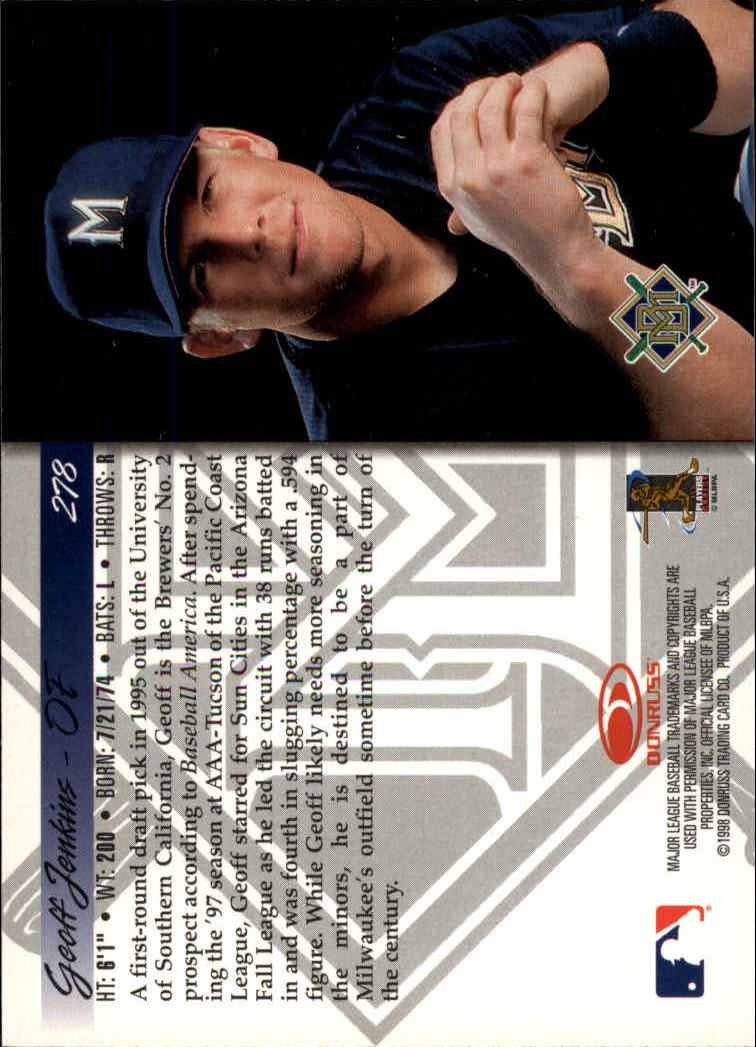 1998 Donruss Baseball "Main Set" Base Cards #251 to #420 - Picture 57 of 341