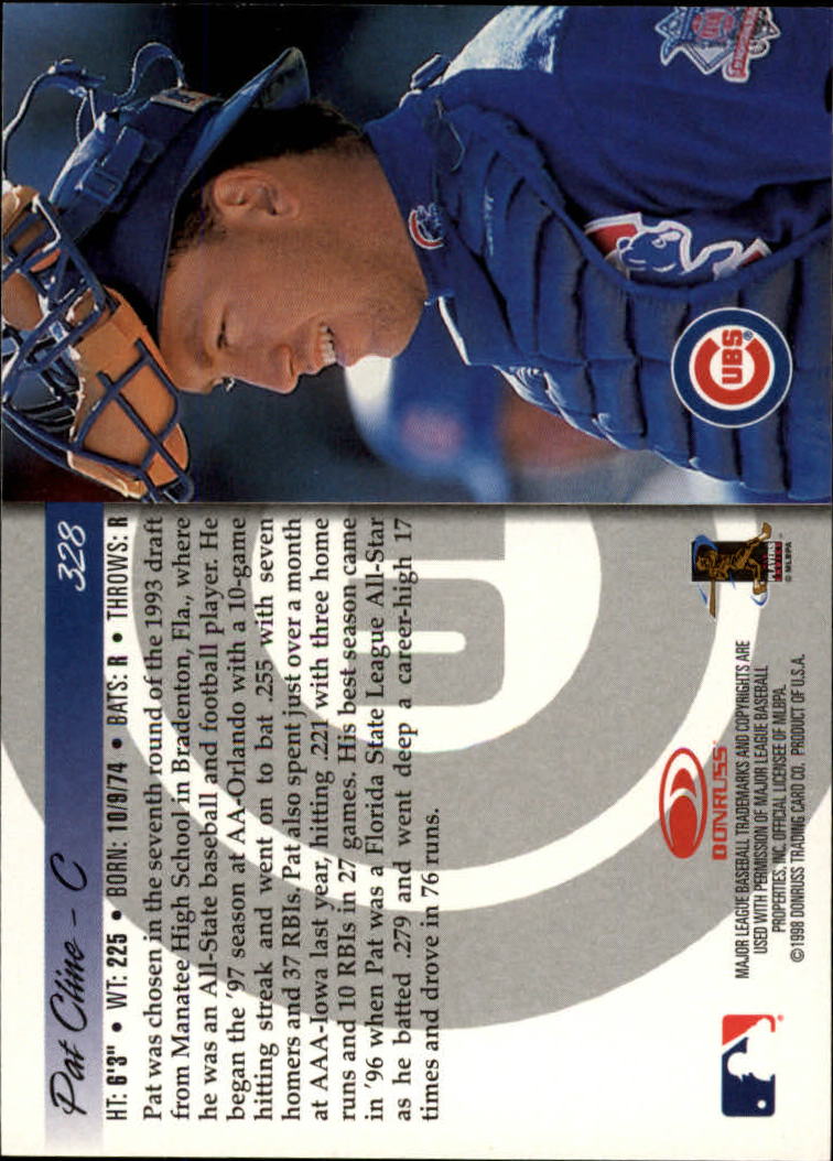 1998 Donruss Baseball "Main Set" Base Cards #251 to #420 - Picture 157 of 341