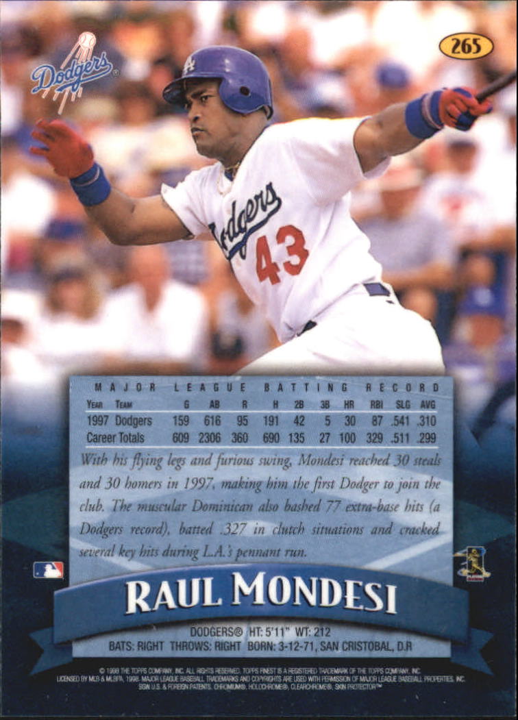 1998 Finest Baseball Part 2 - Picture 5 of 139