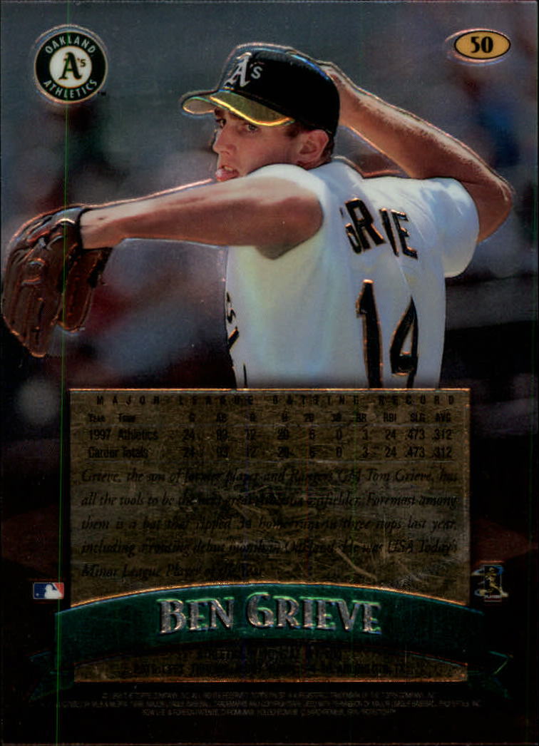 1998 Finest Baseball Part 2 - Picture 31 of 139