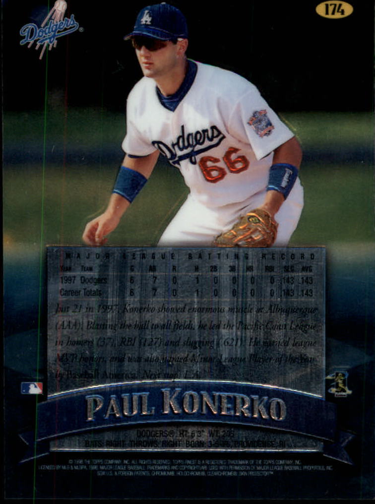 1998 Finest Baseball Part 2 - Picture 51 of 139
