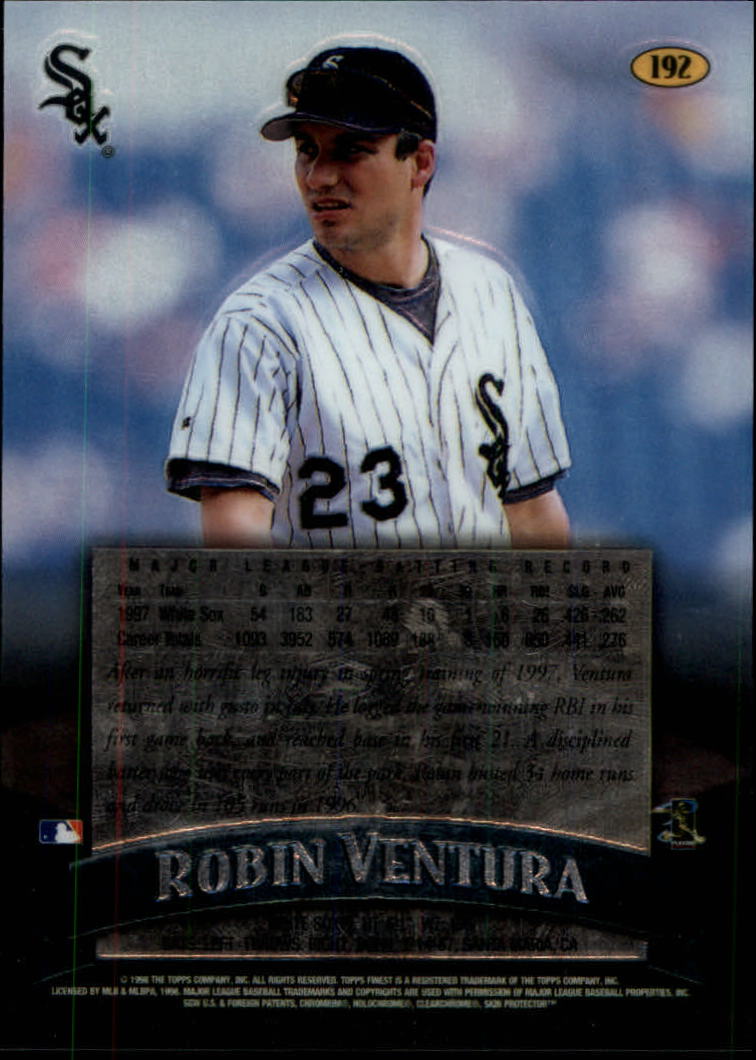 1998 Finest Baseball Part 2 - Picture 57 of 139