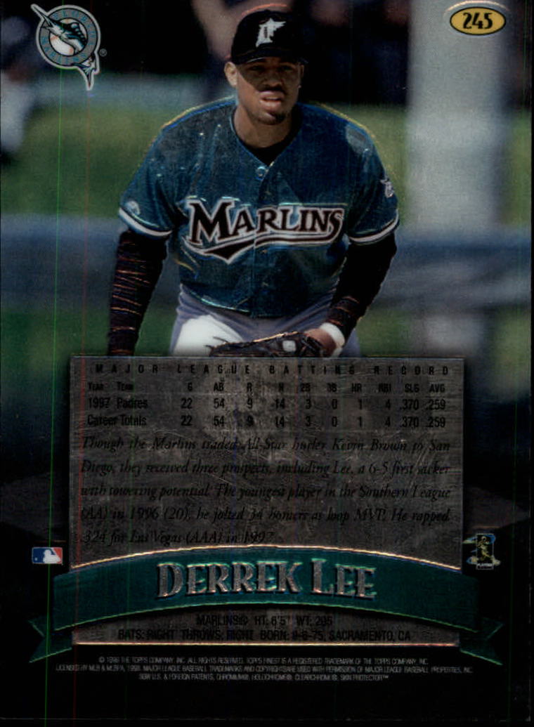 1998 Finest Baseball Part 2 - Picture 77 of 139