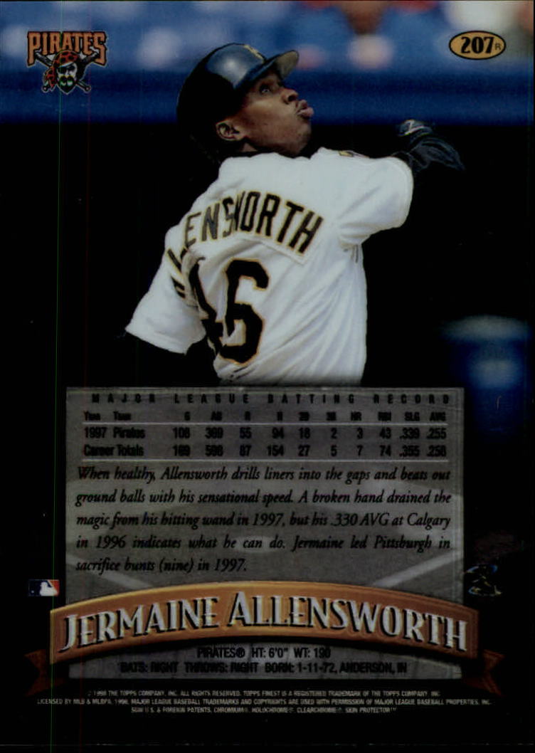 1998 Finest Baseball Part 2 - Picture 103 of 139