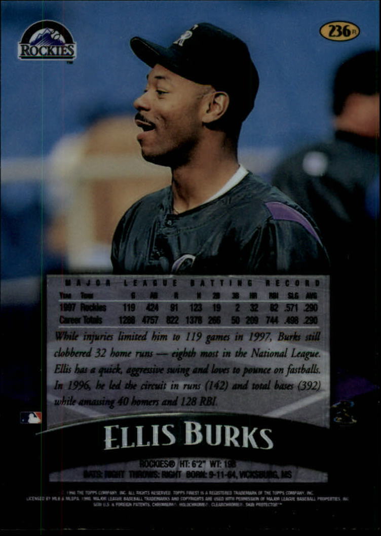 1998 Finest Baseball Part 2 - Picture 107 of 139