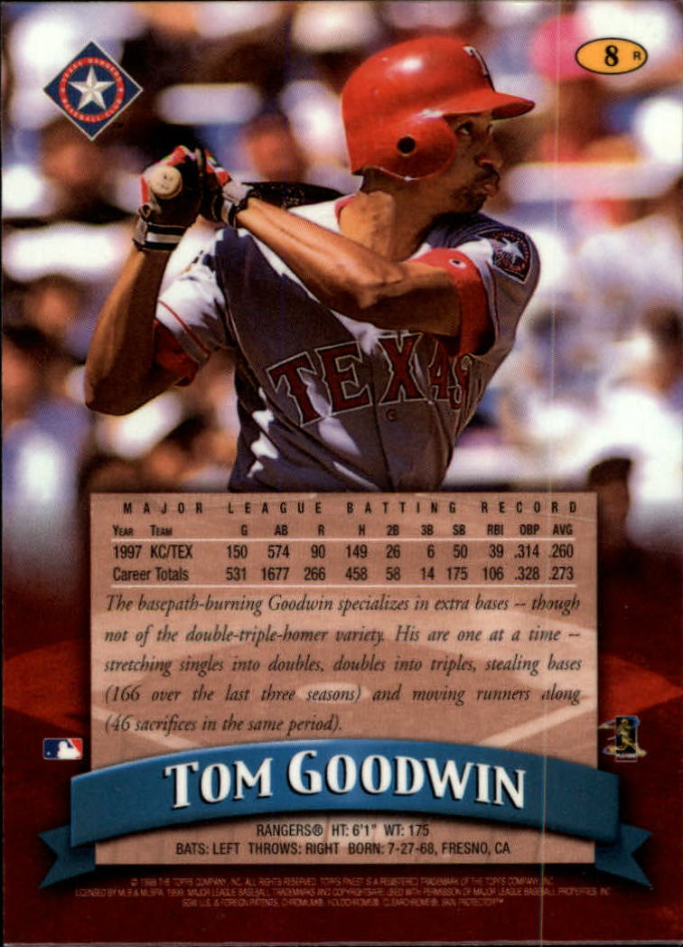 1998 Finest Baseball Part 2 - Picture 113 of 139