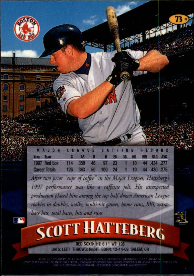 1998 Finest Baseball Part 2 - Picture 121 of 139