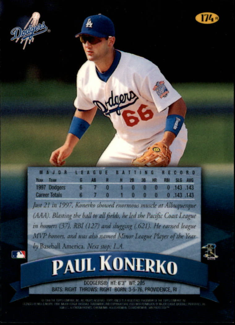 1998 Finest Baseball Part 2 - Picture 129 of 139