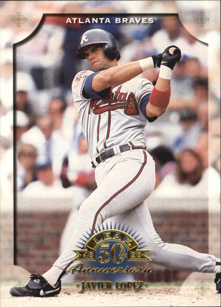  1997 Leaf #93 Javier Lopez - Atlanta Braves