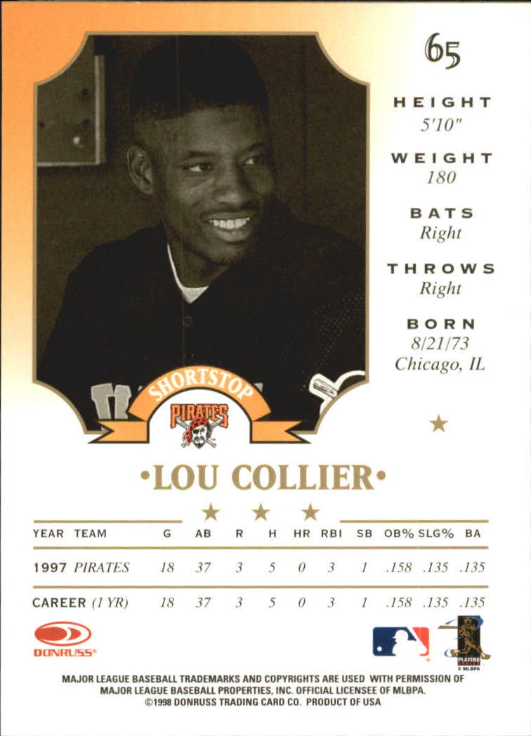 1998 Leaf Baseball "Fractal Matrix" Parallel Cards - Picture 5 of 11