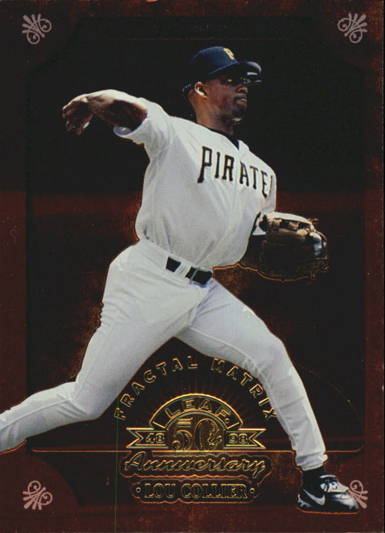 1998 Leaf Baseball "Fractal Matrix" Parallel Cards - Picture 4 of 11