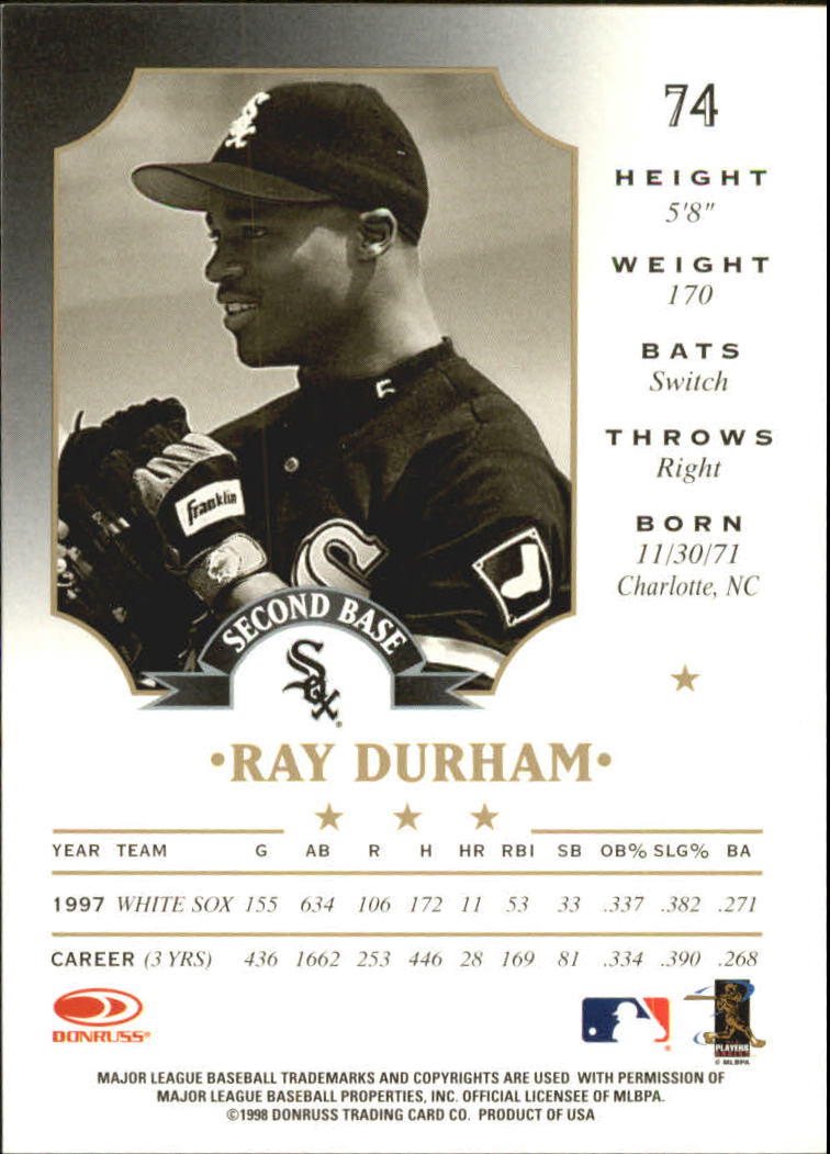 1998 Leaf Baseball "Fractal Matrix" Parallel Cards - Picture 9 of 11