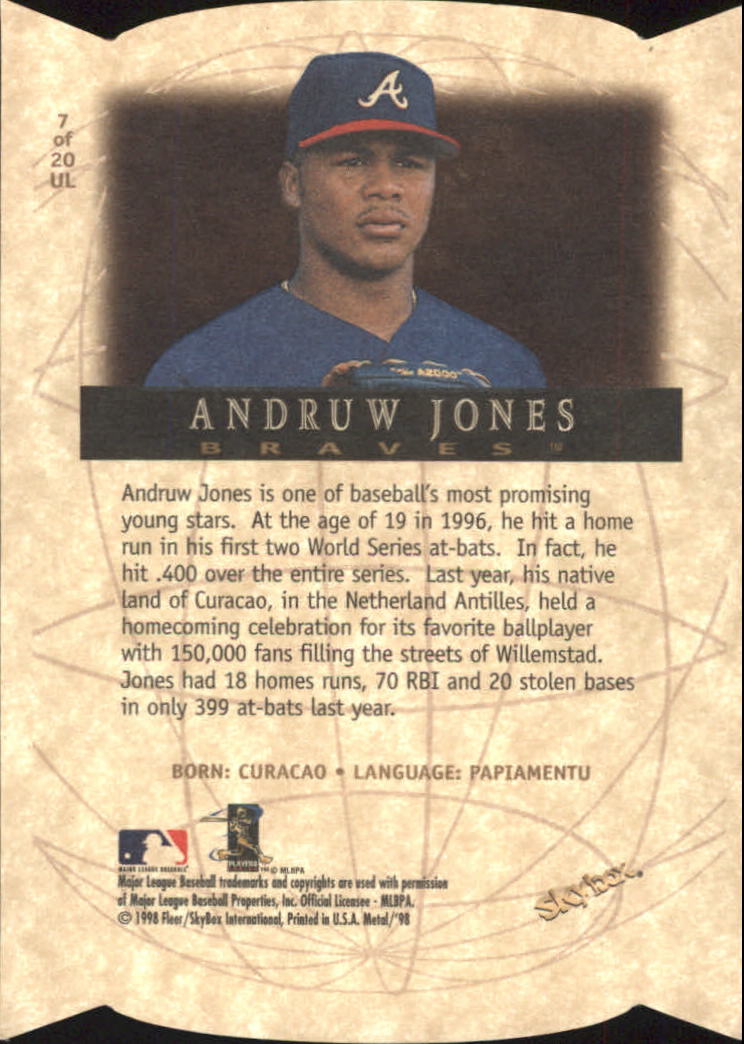 1998 Metal Universe Baseball "Insert" Cards - Picture 17 of 37
