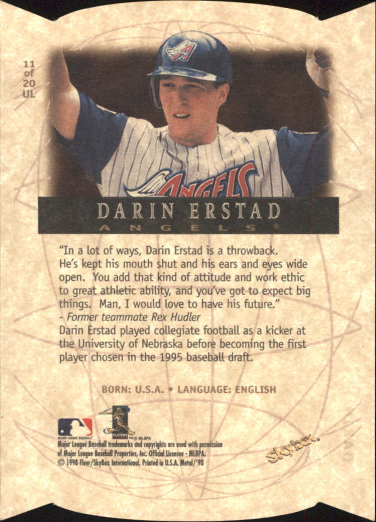 1998 Metal Universe Baseball "Insert" Cards - Picture 21 of 37