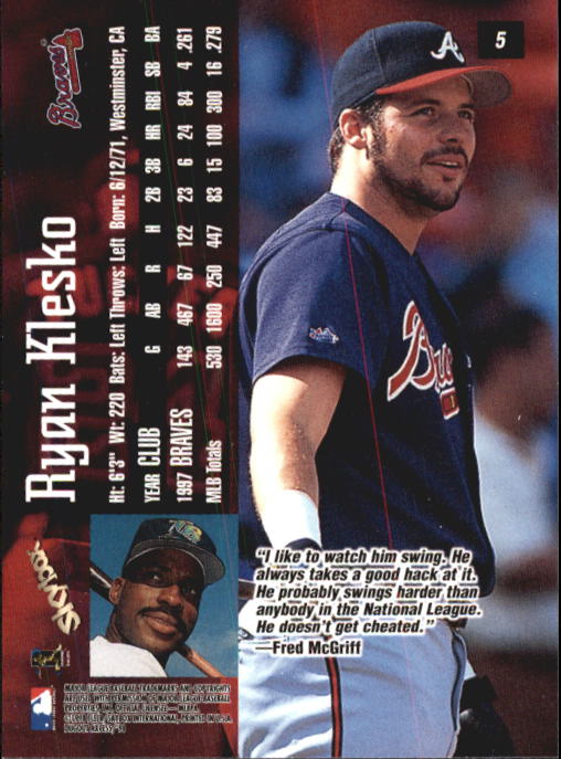 1998 SkyBox Dugout Axcess Baseball Card Pick - Picture 11 of 289