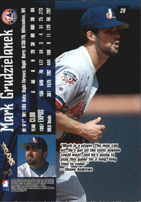1998 SkyBox Dugout Axcess Baseball Card Pick - Picture 55 of 289