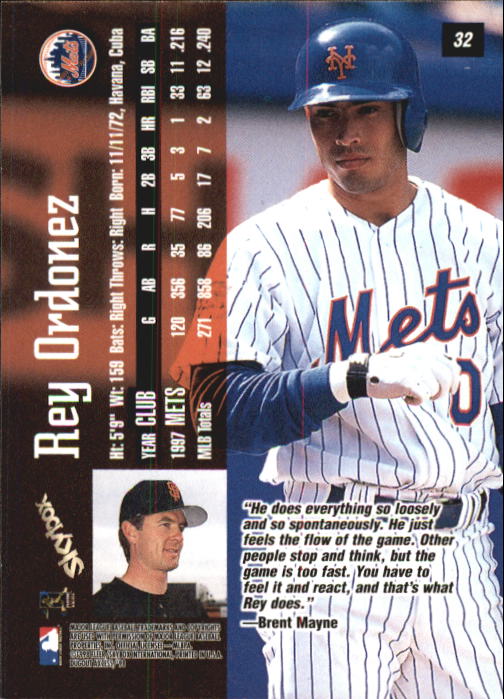 1998 SkyBox Dugout Axcess Baseball Card Pick - Picture 63 of 289