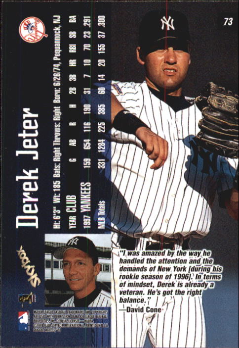1998 SkyBox Dugout Axcess Baseball Card Pick - Picture 145 of 289