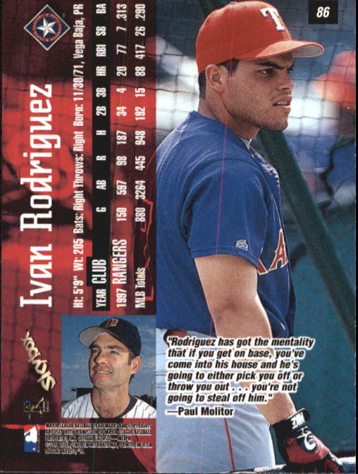 1998 SkyBox Dugout Axcess Baseball Card Pick - Picture 169 of 289