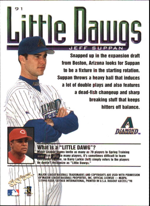 1998 SkyBox Dugout Axcess Baseball Card Pick - Picture 179 of 289