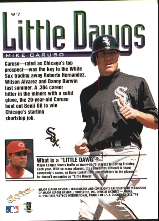 1998 SkyBox Dugout Axcess Baseball Card Pick - Picture 191 of 289