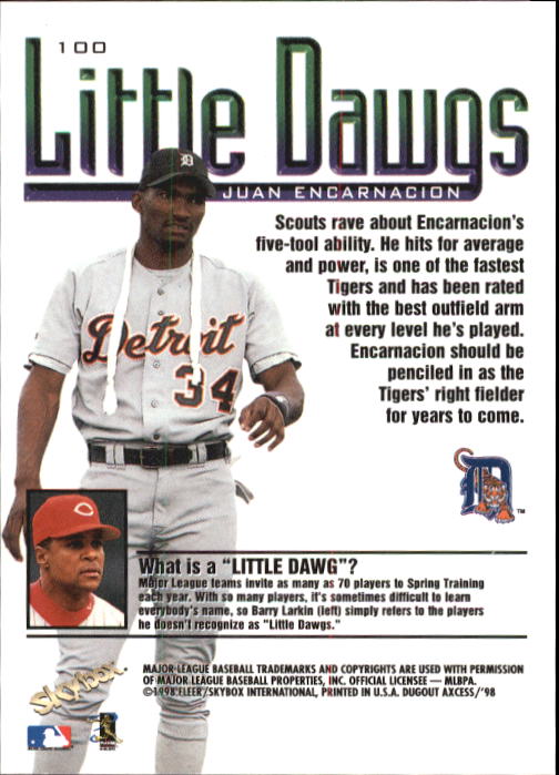 1998 SkyBox Dugout Axcess Baseball Card Pick - Picture 197 of 289