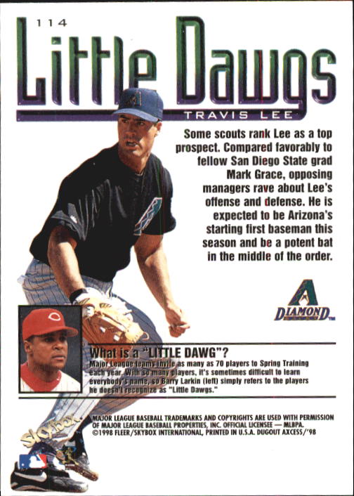 1998 SkyBox Dugout Axcess Baseball Card Pick - Picture 225 of 289