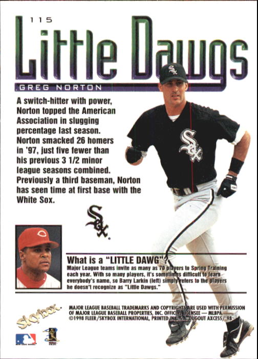 1998 SkyBox Dugout Axcess Baseball Card Pick - Picture 227 of 289