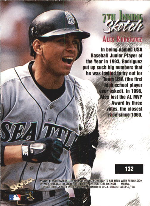 1998 SkyBox Dugout Axcess Baseball Card Pick - Picture 257 of 289