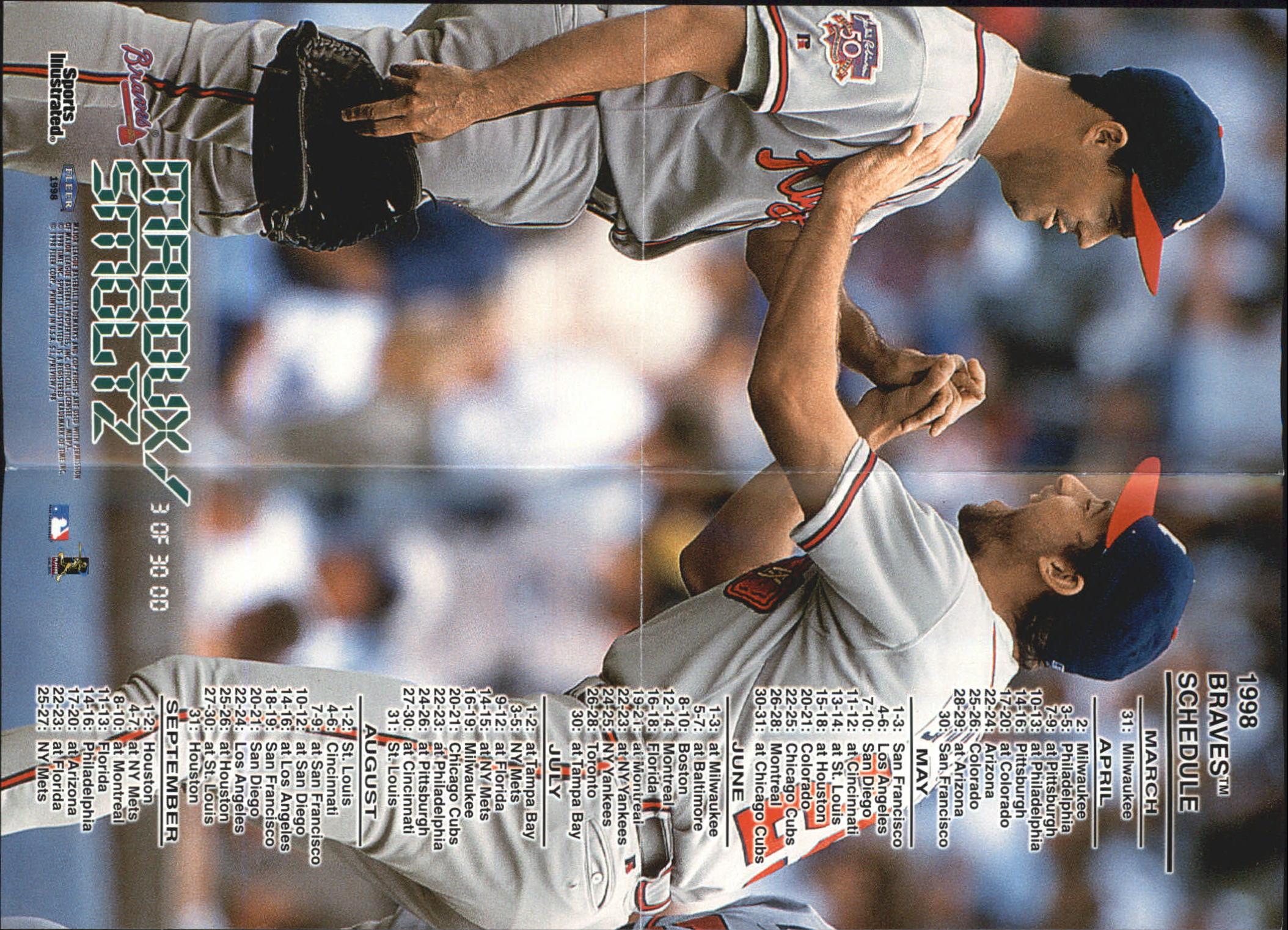 1998 Sports Illustrated (Fleer) Baseball "Insert and Parallel" Cards - Picture 18 of 65