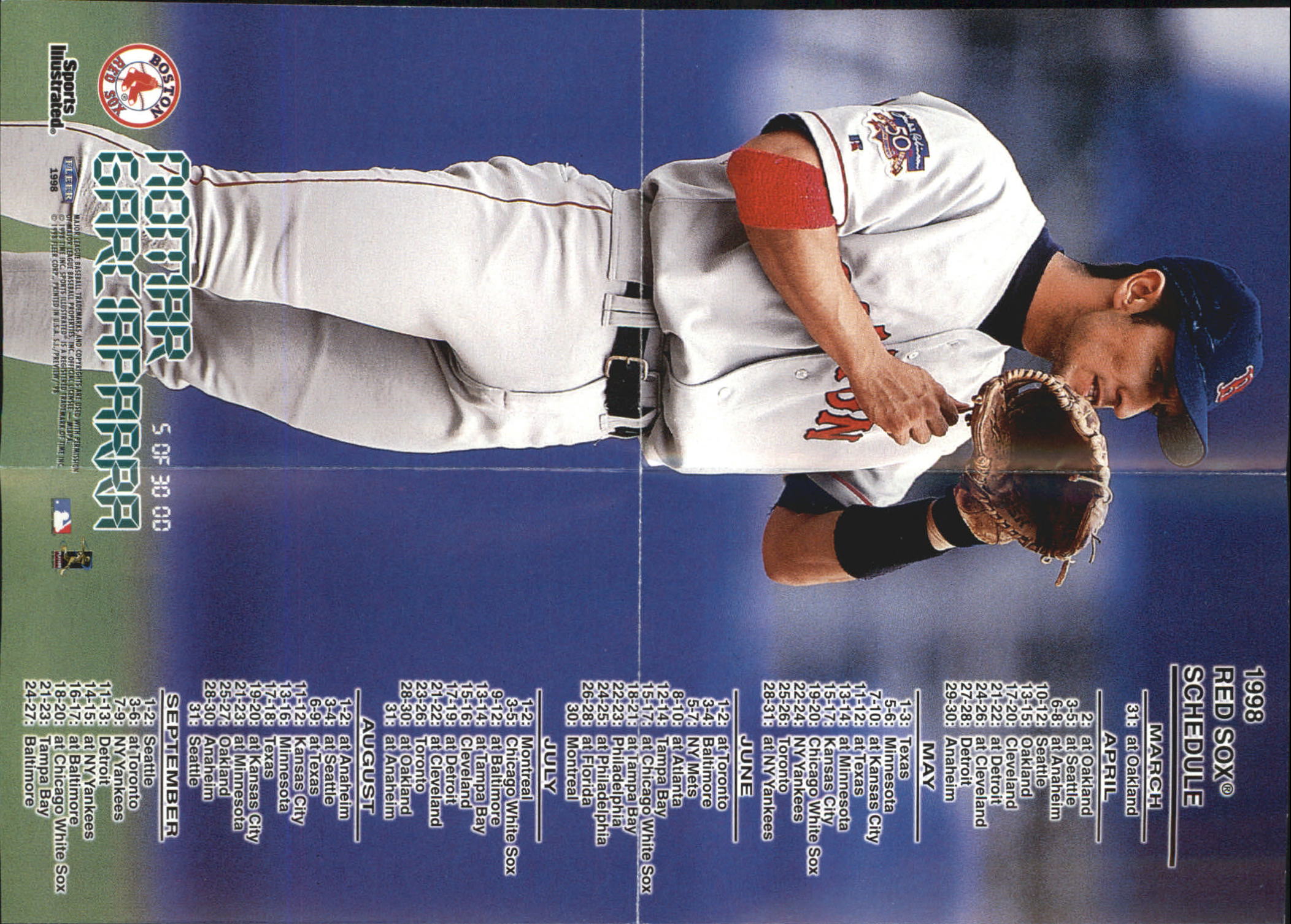 1998 Sports Illustrated (Fleer) Baseball "Insert and Parallel" Cards - Picture 22 of 65