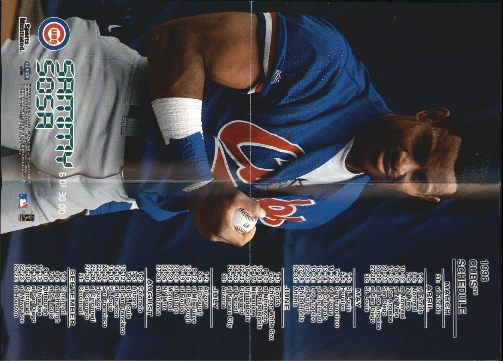 1998 Sports Illustrated (Fleer) Baseball "Insert and Parallel" Cards - Picture 24 of 65