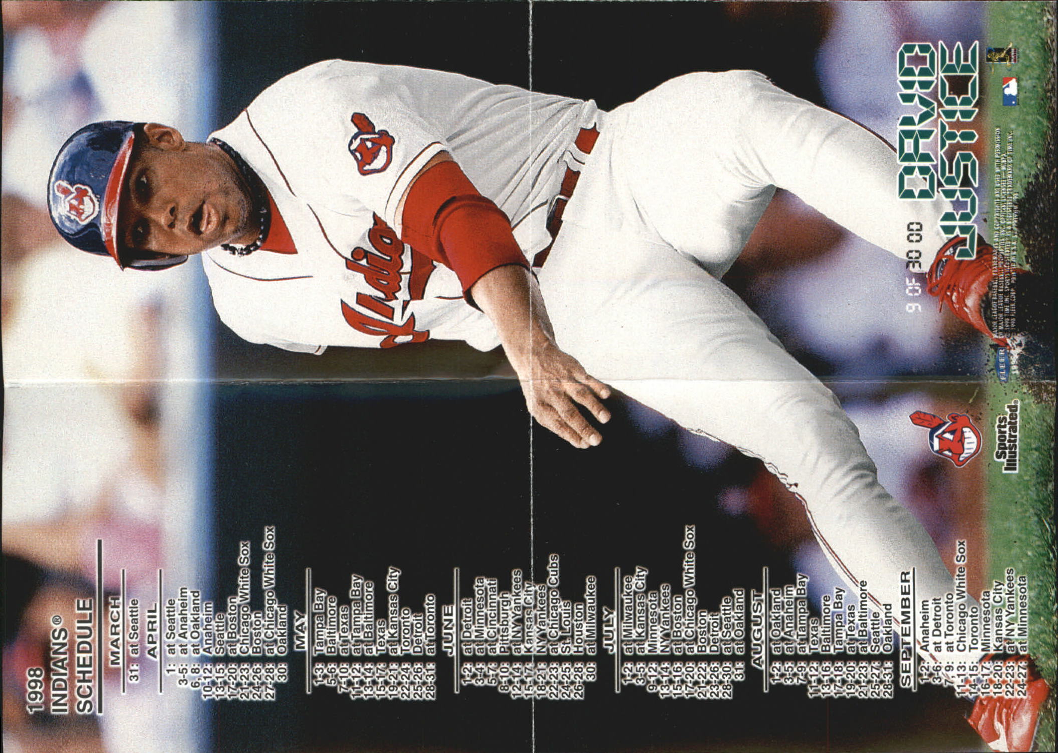 1998 Sports Illustrated (Fleer) Baseball "Insert and Parallel" Cards - Picture 30 of 65