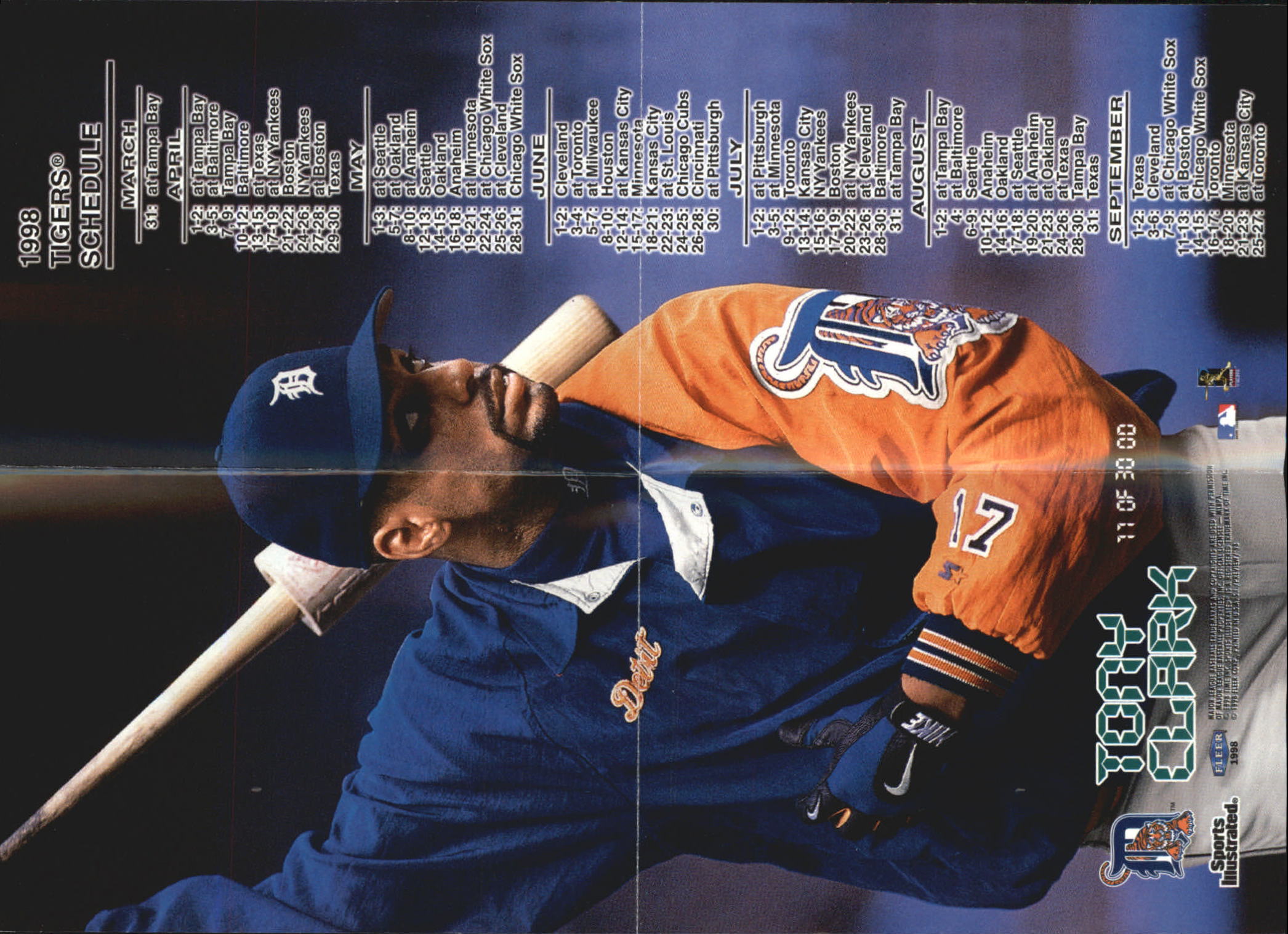 1998 Sports Illustrated (Fleer) Baseball "Insert and Parallel" Cards - Picture 34 of 65