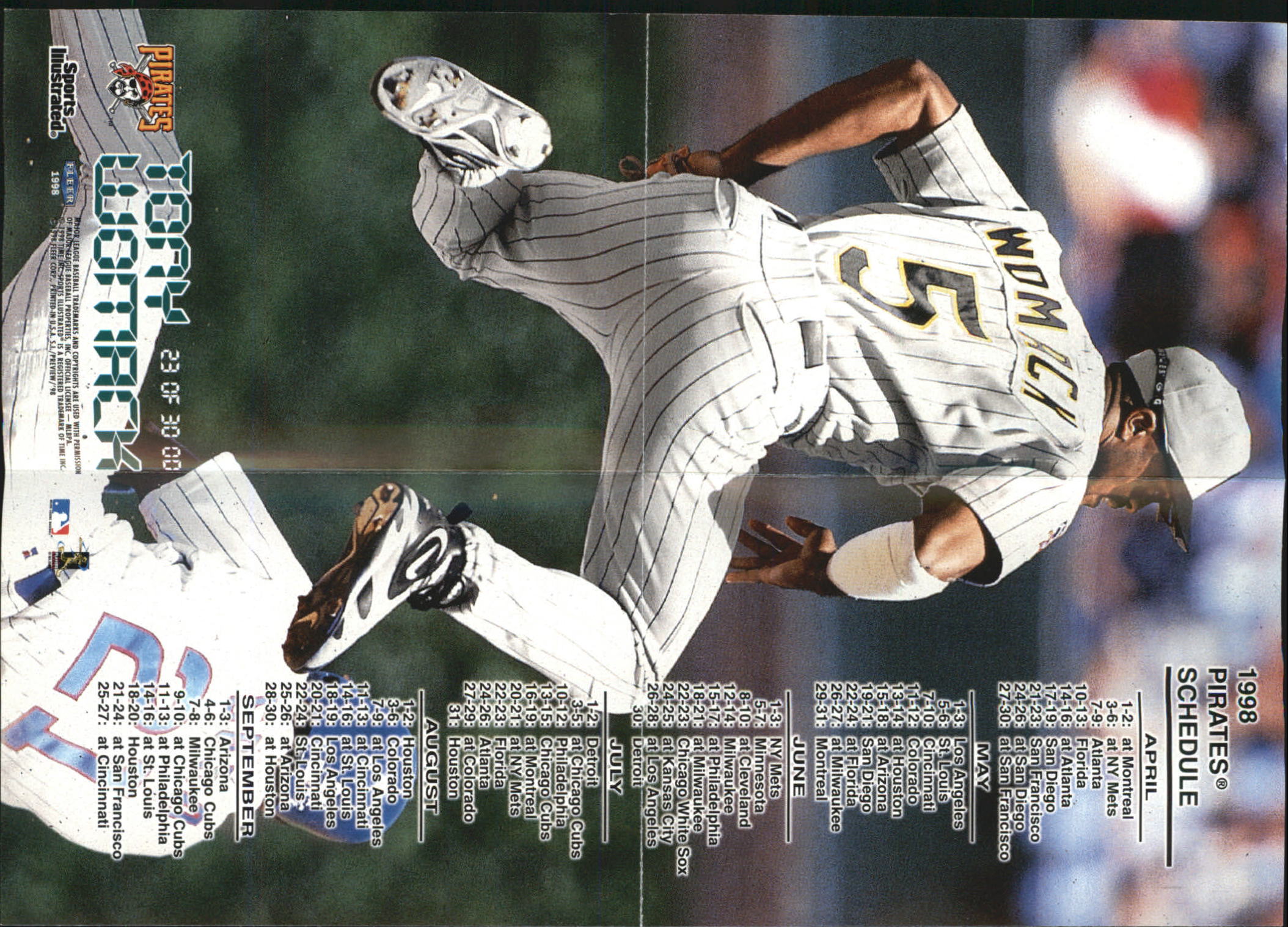 1998 Sports Illustrated (Fleer) Baseball "Insert and Parallel" Cards - Picture 52 of 65