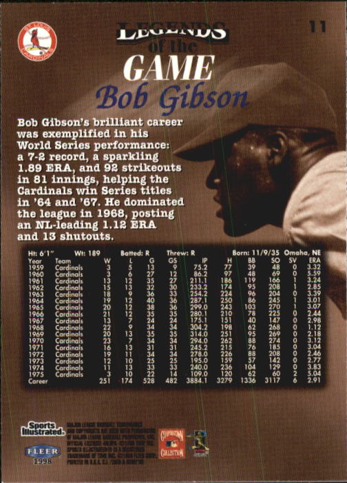 1998 Sports Illustrated Then and Now (Fleer) Baseball "Main Set" Cards - Picture 23 of 303