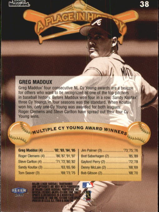 1998 Sports Illustrated Then and Now (Fleer) Baseball "Main Set" Cards - Picture 77 of 303