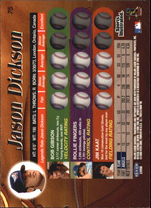 1998 Sports Illustrated Then and Now (Fleer) Baseball "Main Set" Cards - Picture 151 of 303