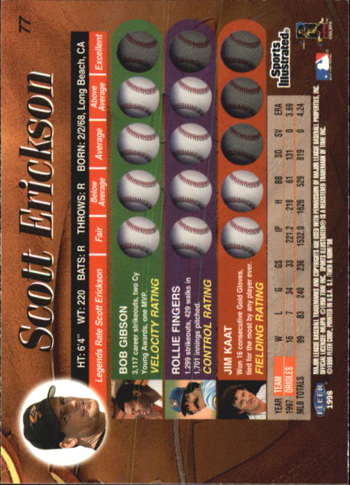 1998 Sports Illustrated Then and Now (Fleer) Baseball "Main Set" Cards - Picture 155 of 303