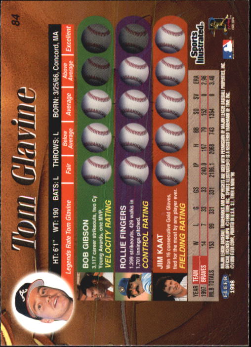1998 Sports Illustrated Then and Now (Fleer) Baseball "Main Set" Cards - Picture 169 of 303