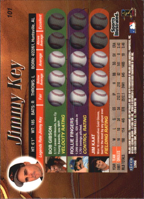 1998 Sports Illustrated Then and Now (Fleer) Baseball "Main Set" Cards - Picture 203 of 303