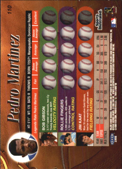 1998 Sports Illustrated Then and Now (Fleer) Baseball "Main Set" Cards - Picture 221 of 303