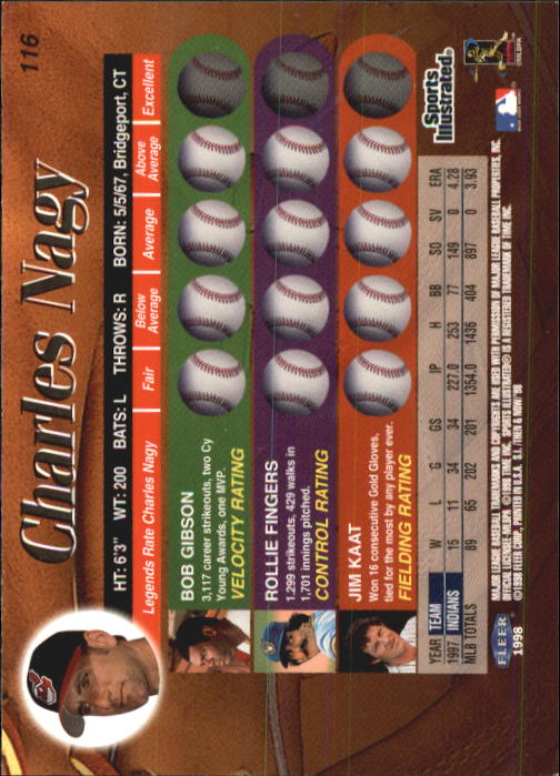 1998 Sports Illustrated Then and Now (Fleer) Baseball "Main Set" Cards - Picture 233 of 303