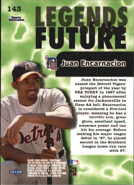 1998 Sports Illustrated Then and Now (Fleer) Baseball "Main Set" Cards - Picture 287 of 303