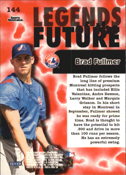 1998 Sports Illustrated Then and Now (Fleer) Baseball "Main Set" Cards - Picture 289 of 303